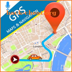 GPS Route Map Direction - Live Driving Location icon