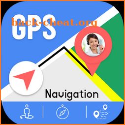 GPS Route Transit & Travel Navigation Satellite icon