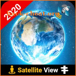 GPS Satellite Maps & Live Navigation Route Finder icon
