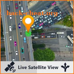 GPS Satellite Navigate Directions & Earth Maps icon