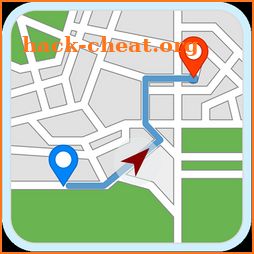 GPS Satellite Route Map Direction Live Direction icon