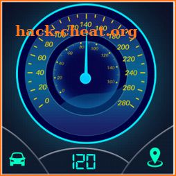 GPS Speedometer 2019: HUD & Distance Meter icon