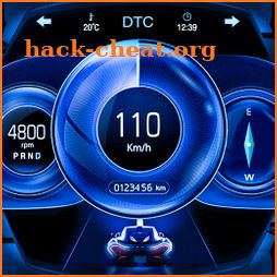 GPS Speedometer: Car Dashboard OBD2 Speed Limit icon