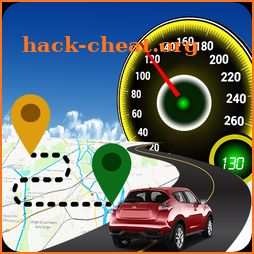 GPS Speedometer Driving Maps - Route Tracker App icon