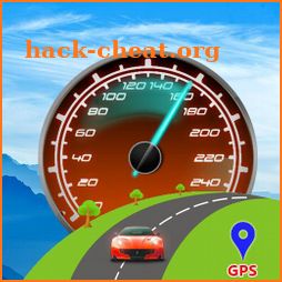 GPS Speedometer Map Route Trip Gide icon