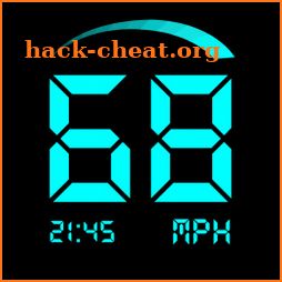 Gps Speedometer: speed tracker icon