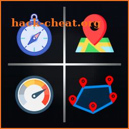GPS Tools; Route planner Area Calculator & Compass icon