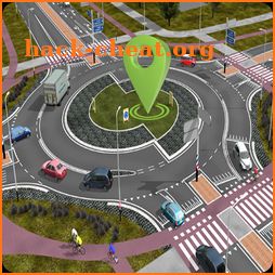 GPS Traffic Driving Route Finder Map Direction Fre icon