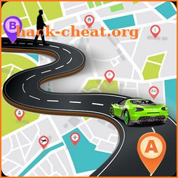 GPS Traffic Map Navigation & Route Finder icon