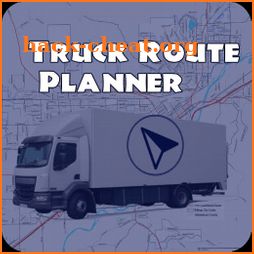 GPS Trucker tools and Truck GPS route navigation icon