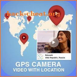 GPS Video Camera with Location icon