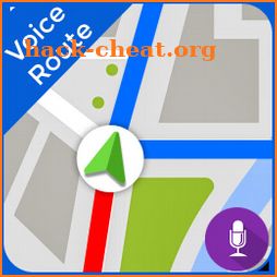 GPS Voice Driving Route Map & Navigation Alarm icon