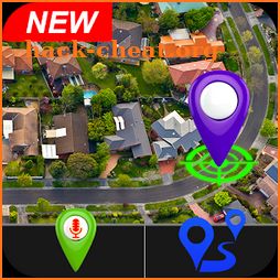 GPS Voice Maps & Navigation Tracking icon