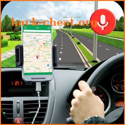 GPS Voice Navigation Direction & Maps Route Finder icon