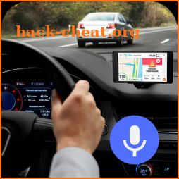 Gps Voice Navigation Maps Route Finder Directions icon