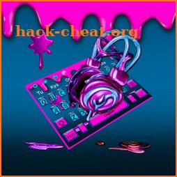 Graffiti Headphone Music Keyboard icon
