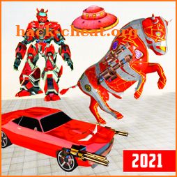 Grand Angry Bull Robot Car Transforming Games 2021 icon
