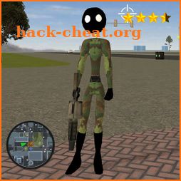 Grand Army Stickman Vegas Crime icon