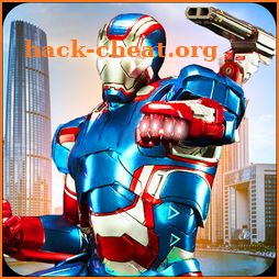 Grand Flying Captain Flying Iron Robot Game icon