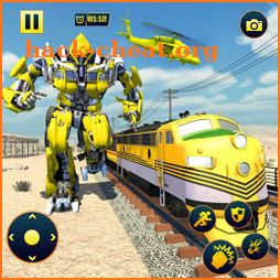 Grand Robot Train Transformation icon