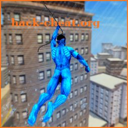 Grand Rope Hero Crime City - Flying Ice Hero Game icon