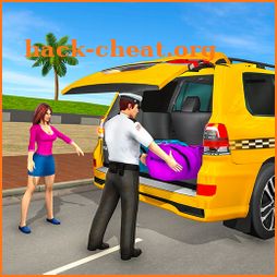 Grand Taxi Simulator 3d Games icon