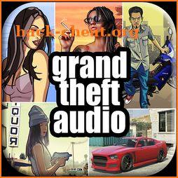Grand Theft Audio: Wasted Button icon