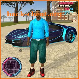 Grand  theft Car San Andreas Crime City Gangster icon