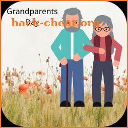 Grandparents day icon