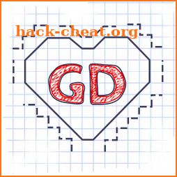 Graphic Dictation: Counting, Drawing and Coloring icon