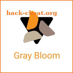 Gray Bloom XIU for Kustom/klwp icon