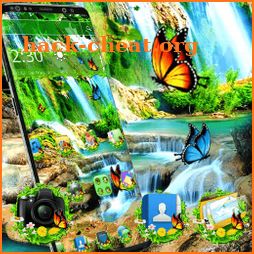 Green Beautiful Nature Forest Theme icon