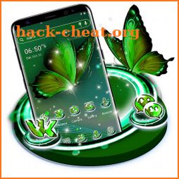 Green Butterfly Theme Launcher icon