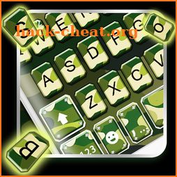 Green Camo Keyboard Theme icon
