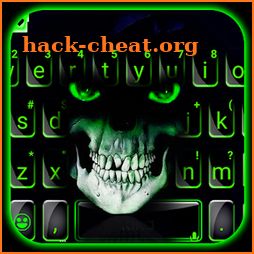 Green Horror Devil Keyboard Theme icon