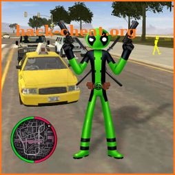 Green Pool Stickman Rope Hero Gangstar Mafia 2 icon