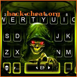 Green Reaper Skull Keyboard Theme icon