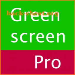 Green screen with marker Pro icon