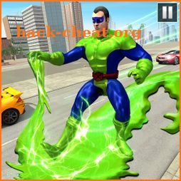 Green Slime Ninja Hero City:Strange Gangster Vegas icon