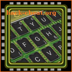Green Tech Cyber Board Keyboard Theme icon
