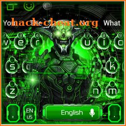 Green Tech Robot Keyboard icon