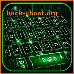 Green Technology Keyboard icon