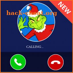 Grinch's Call & Messenger video Simulator icon