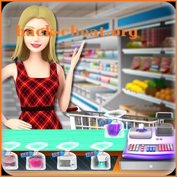 Grocery Store & Supermarket Fashion Shopping Game icon