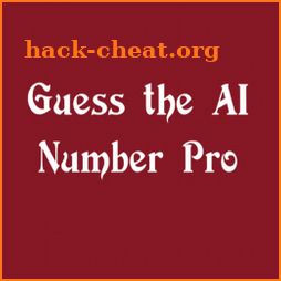 Guess the AI Number Pro icon