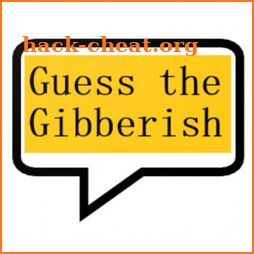 Guess the gibberish game - word games / challenge icon