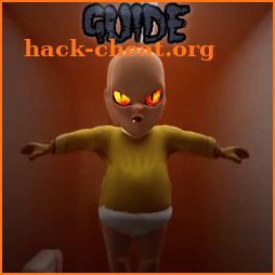 guide Baby in horror yellow icon
