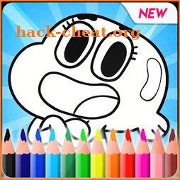 Gumballl : Coloring for Darwin icon