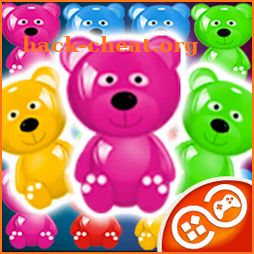 Gummy Bear Match 3 Game - Teddy Bear Matching Game icon