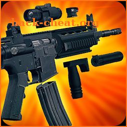 Gun Builder 3D Simulator icon